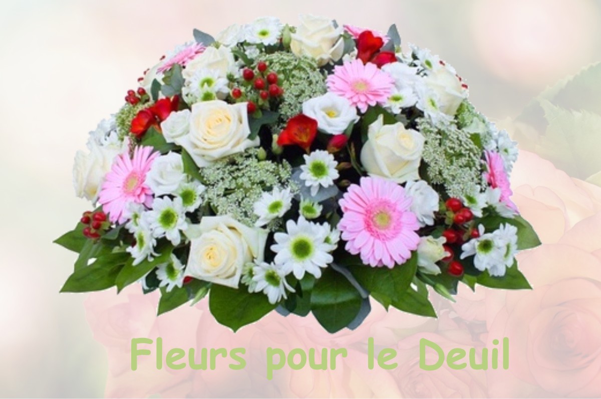 fleurs deuil CORRONSAC